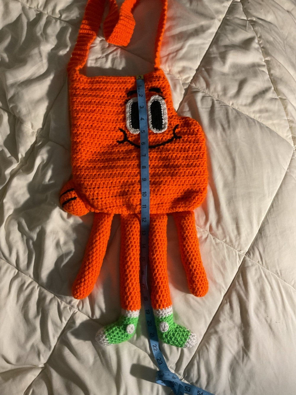 *NO LOWBALL* Crochet Darwin Crossbody Bag The Amazing World of Gumball - Picture 2 of 4